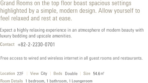 About Grand Room (see below)