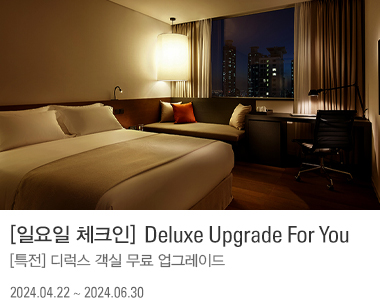 [일요일 체크인] Deluxe Upgrade For You