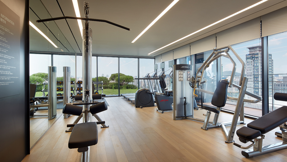 <br>Fitness Center<br><p>Fitness Center View</p>