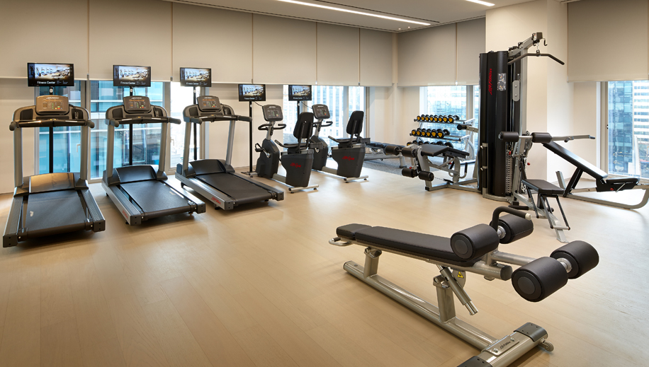 <br>Fitness Center<br><p>Fitness Center View</p>