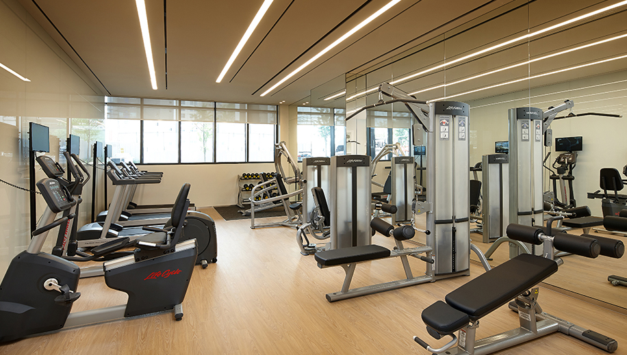 <br>Fitness Center<br><p>Fitness Center View</p>