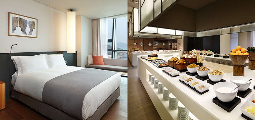 Introducing rooms and breakfast products with reasonable configurations where you can experience both Shilla Stay rooms and breakfast.